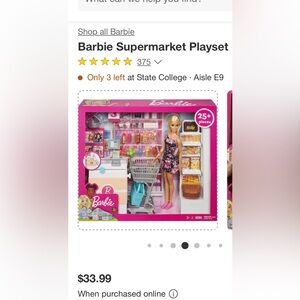 Barbie supermarket